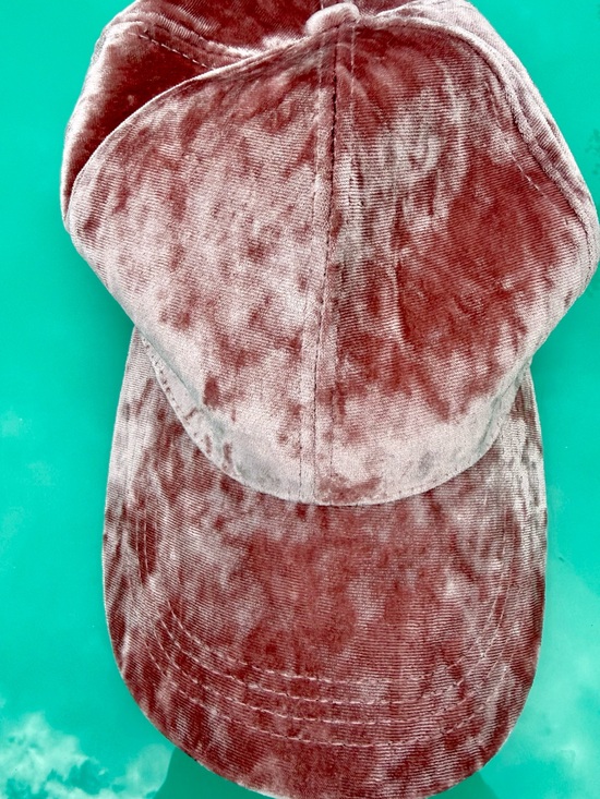 Other - Plush Velvet Baseball Cap - Dusty Rose